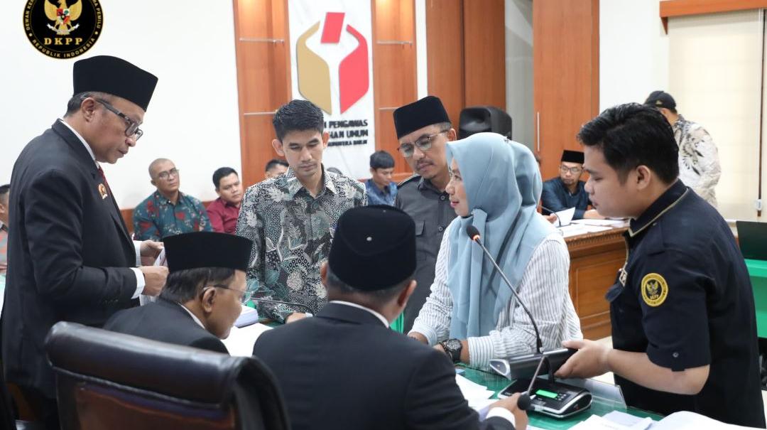 Dugaan Penggelembungan Suara, DKPP Periksa Ketua KPU dan Ketua Bawaslu Kota Bukittinggi