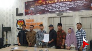 KPU Bukittinggi Meloloskan Nofil Anoverta Ikut Pilkada 2024